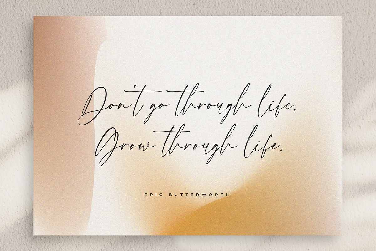 Grand Astoria // Chic Calligraphy, a Script Font by Pen Culture (Photo 8 of 10)