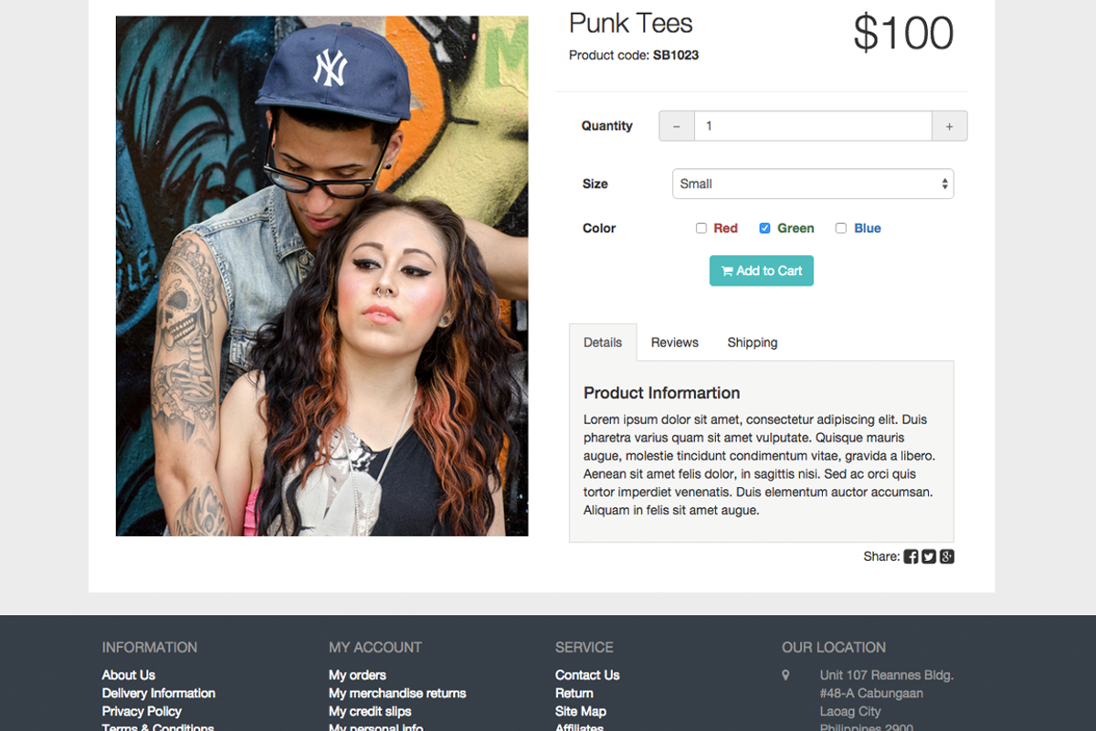 Shopbay - Online Shop Template, a Bootstrap Template by erwinagpasa.com (Photo 2 of 2)