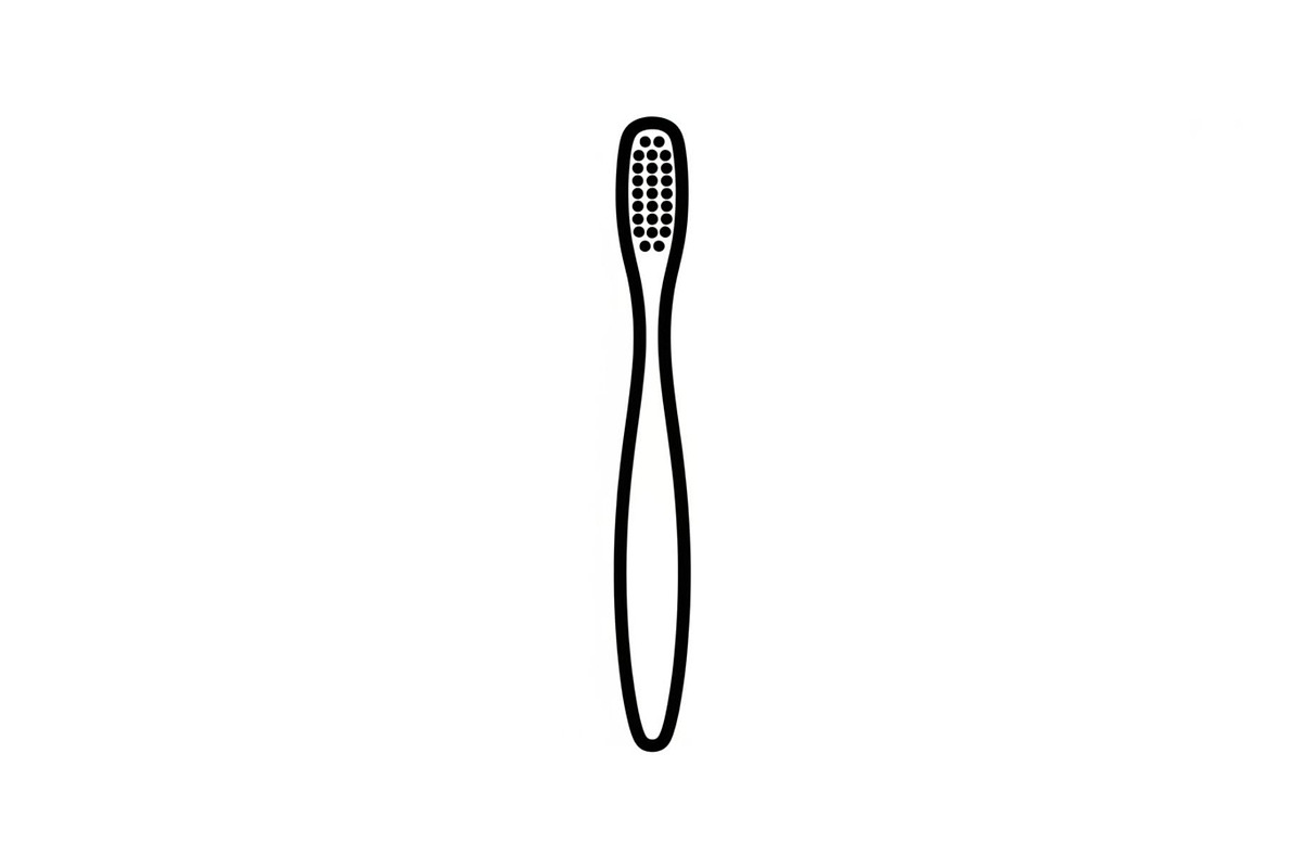 Minimal Toothbrush Silhouette, a Graphic by hafijul (Photo 9 of 14)