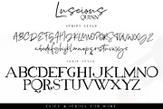 Luscious Quinn Font Duo, a Script Font by Digital Hustler (Thumbnail 11 of 11)