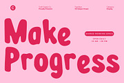 CS Swiper Drawn, a Handwritten Font by Craft Supply Co. (Thumbnail 7 of 8)