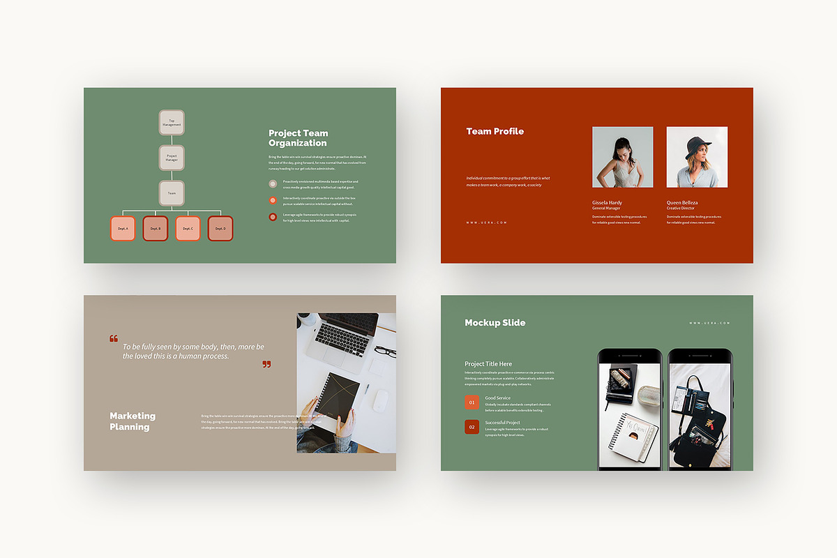 Uera : Business Pitch Powerpoint, a Presentation Template by Punkl Camp (Photo 8 of 16)