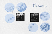 Floral Scene Builder Brushes, a Brush Add-On by HabitusDesigns (Thumbnail 7 of 11)