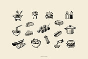 FOOD & COOKING illustrations, a Food Illustration by Crocus Paperi (Thumbnail 2 of 7)