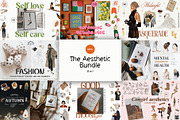 The Aesthetic BUNDLE: 8 in 1, an Object Graphic by divanovskaya_nv (Thumbnail 1 of 30)