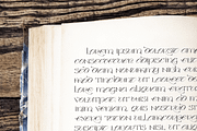 Fingerbreadth Font, a Handwritten Font by Melinda Long (Thumbnail 7 of 7)