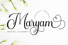 Maryam - Elegant Calligraphy Font