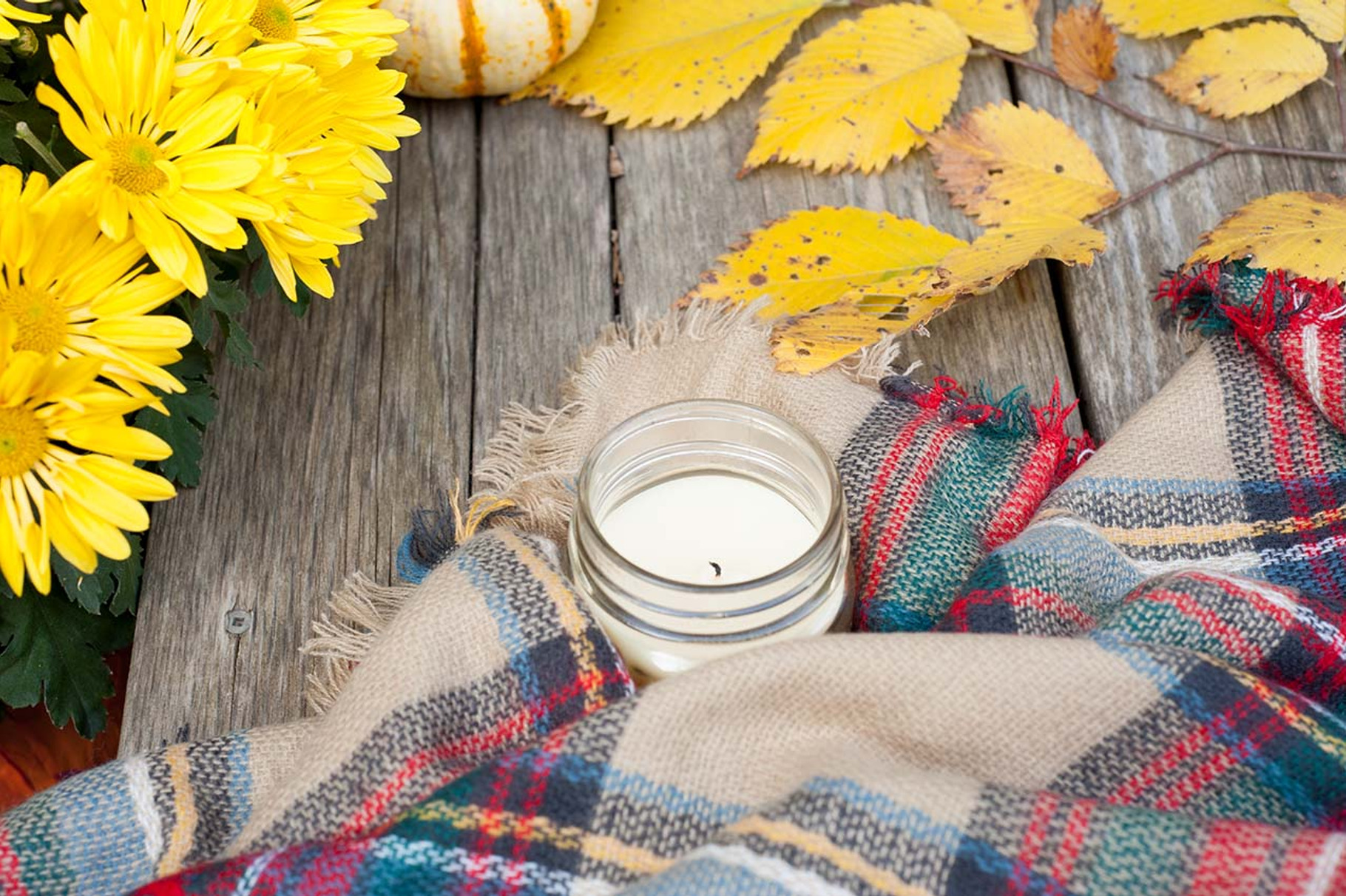 Fall Flatlay - Stock Image, a Holiday Photo by Handmade Creative 