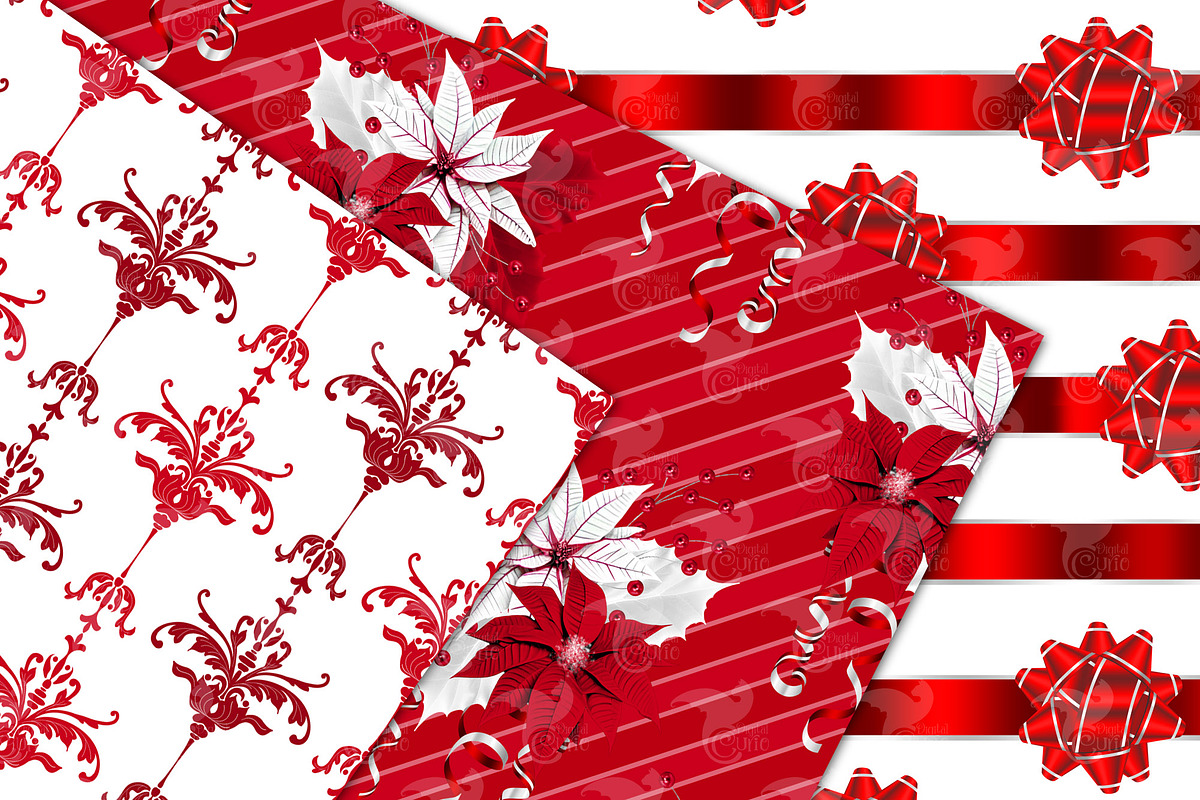 Peppermint Spice Digital Paper, a Texture Graphic by Digital Curio (Photo 7 of 7)