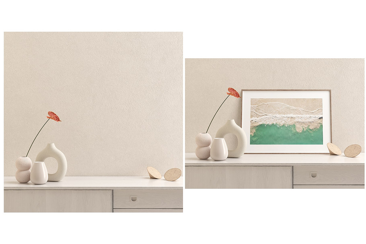 Frame And Artwork Mockup Kit 1, a Print Template by Ceacle Mockup (Photo 11 of 30)