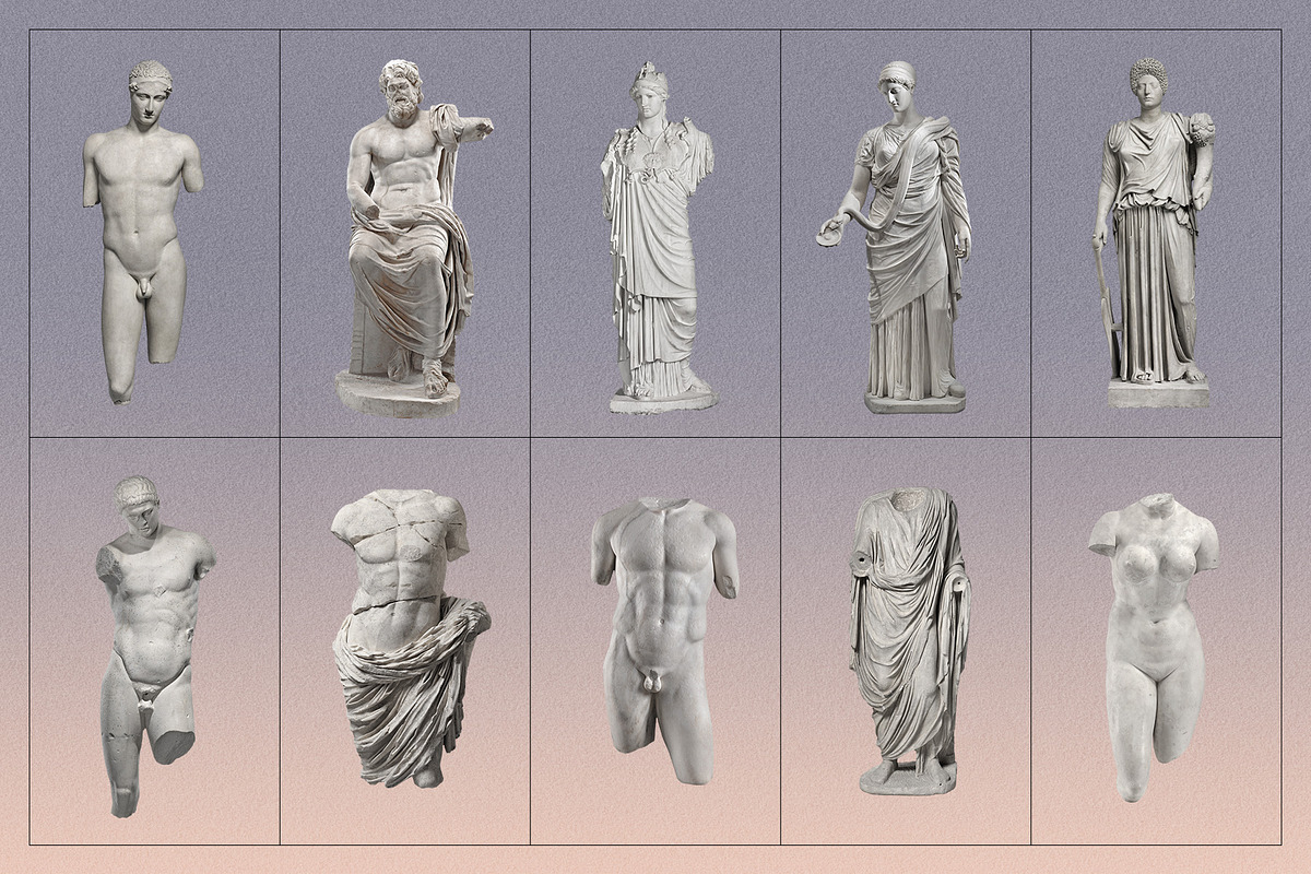 Greek & Roman Sculpture Collection, an Object Graphic by Graphic Goods (Photo 14 of 15)