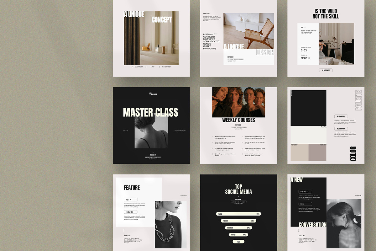 Impress / Social Media Pack, a Brochure Template by GoldenPixelStudio (Photo 5 of 8)