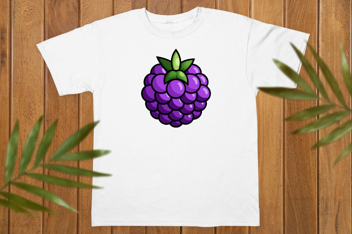 Cartoon Blackberry Clipart Set, a Food Illustration by newminddesign (Photo 3 of 8)