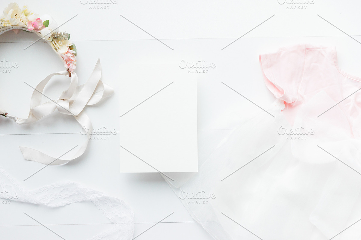 Girls Birthday Card Styled Mockup, a Product Mockup by PrettyGrandmillennial (Photo 2 of 2)