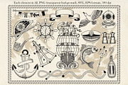 Sea Vintage, a Graphic by Samiramay (Thumbnail 3 of 9)