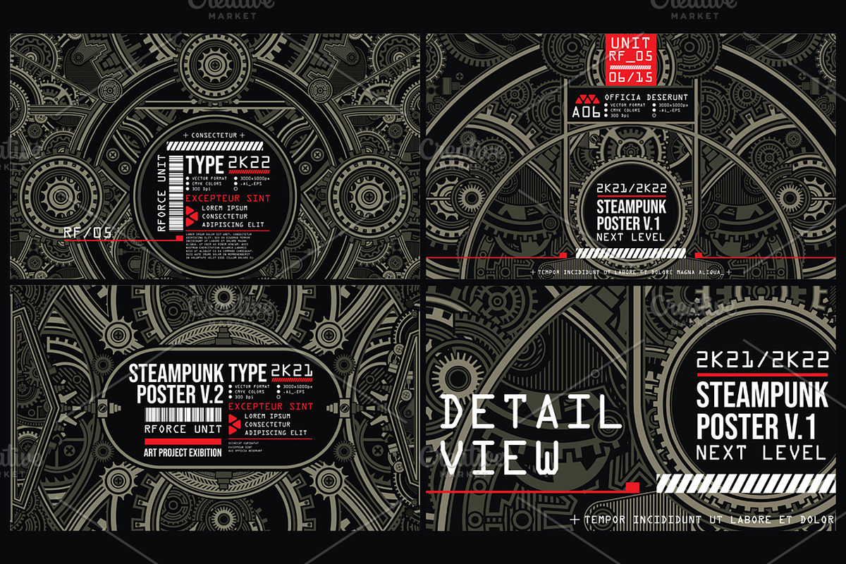 7 Mecha poster chapter 2, a Pattern Graphic by the-sastra (Photo 3 of 3)