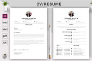 Indesign CV / Resume Template, a Resume Template by ARP Creation (Thumbnail 3 of 11)