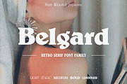 Belgard Font Family, a Serif Font by Bart Wesolek (Thumbnail 1 of 9)