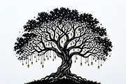 Elegant dream tree silhouette design, a Healthcare Illustration by Amazin_art (Thumbnail 30 of 49)