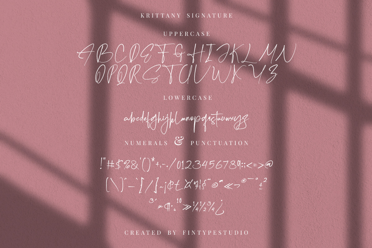Krittany Signature Business Font, a Script Font by KennedyStudio (Photo 8 of 11)