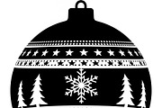 Christmas Ornament Set, an Illustration by BIPLOB EXPERT (Thumbnail 7 of 21)