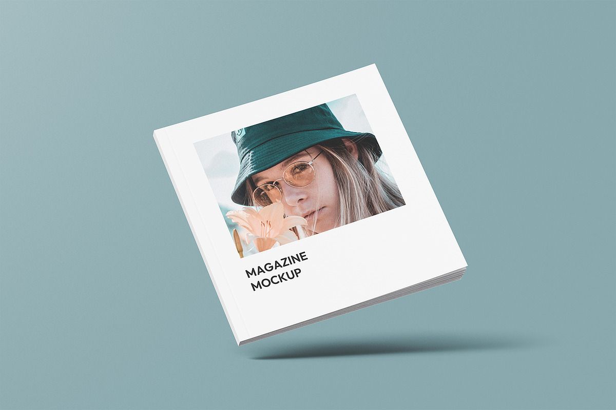 Square Magazine / Brochure Mockup, a Books & Magazine Mockup by Mockup Supper (Photo 3 of 22)