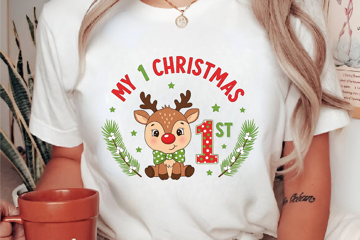 My 1st Christmas PNG, an Illustration by DreamArtGraphic (Photo 4 of 5)