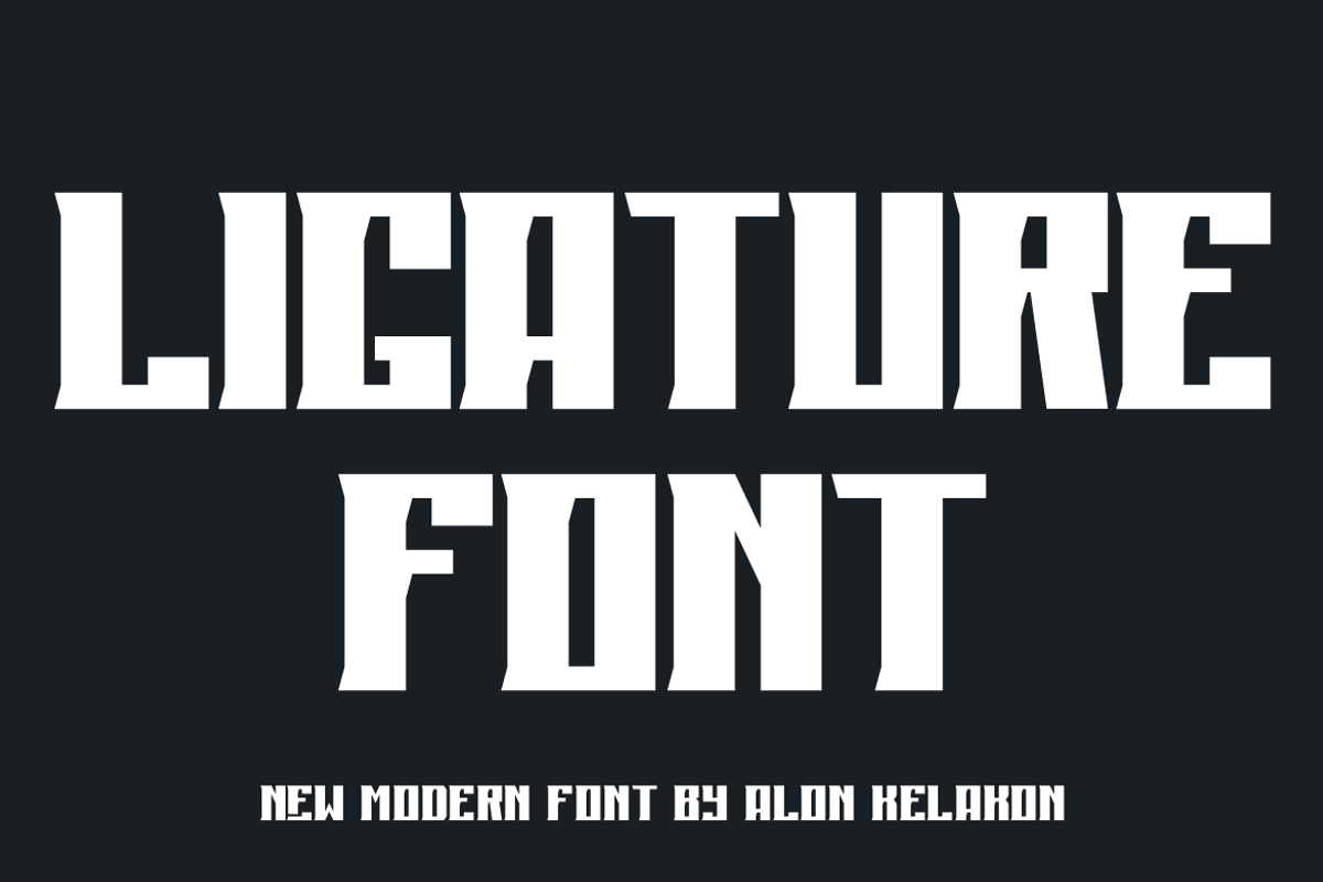 Sonagihen, a Sans Serif Font by alon kelakon (Photo 3 of 7)