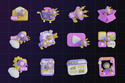 3D Digital Marketing Icon, an Object Graphic by Artnivora.Std (Thumbnail 4 of 4)
