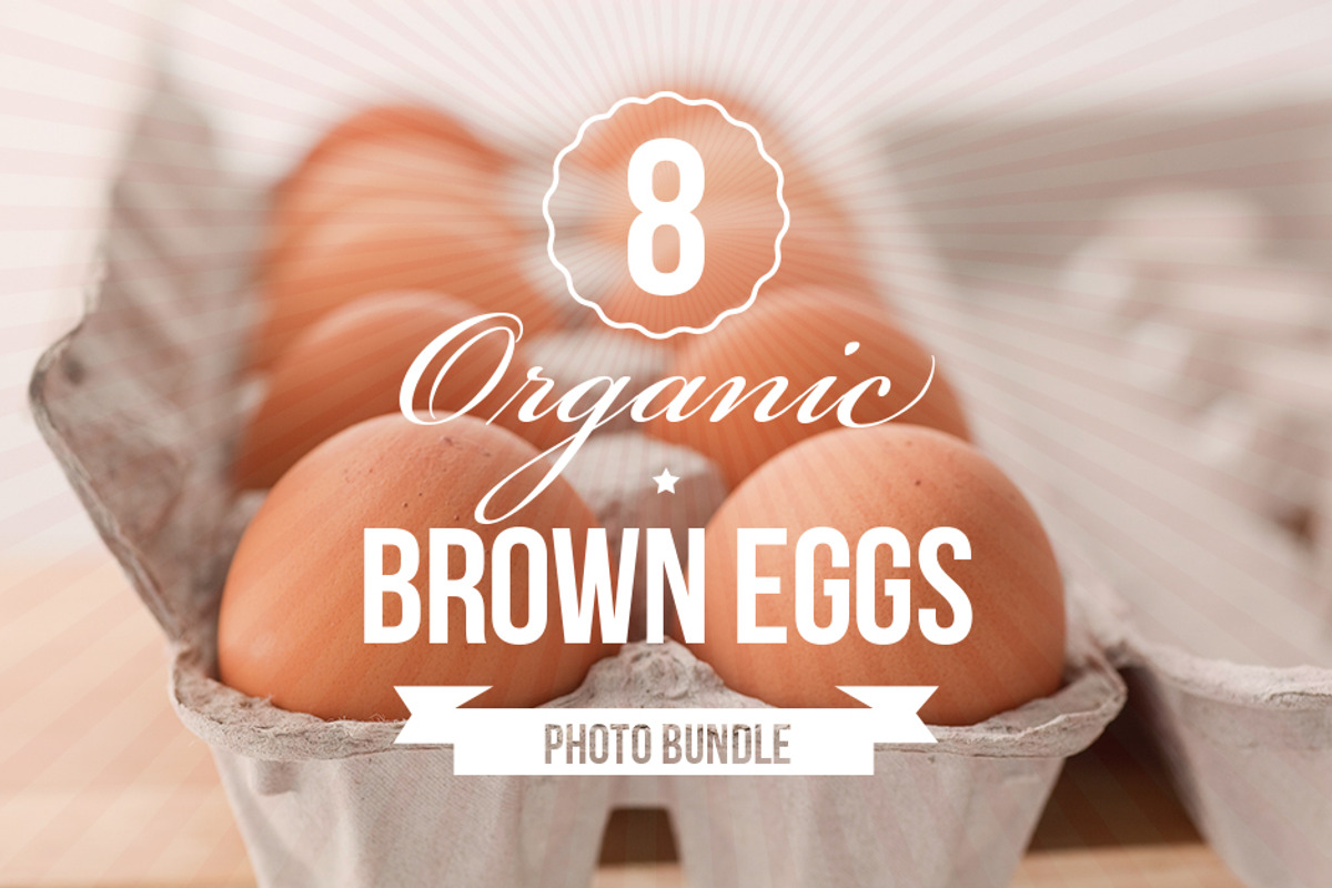 Organic Brown Eggs Photo Bundle of 8 preview 5