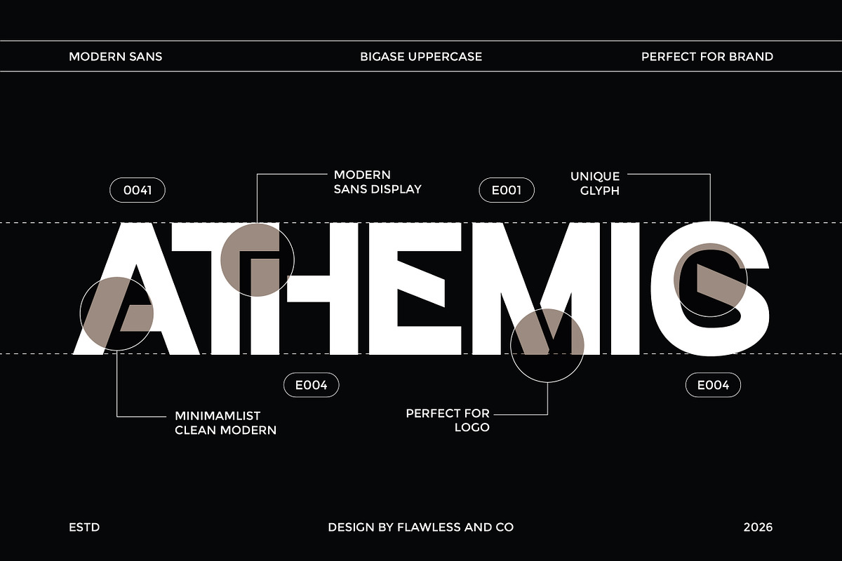 Bigase - Modern Sans Display Font, a Sans Serif Font by Flawless And Co (Photo 6 of 10)