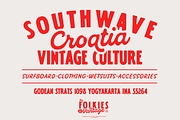 Folkies Vantage| Vintage Font Duo, a Sans Serif Font by Jolicia Type (Thumbnail 2 of 12)