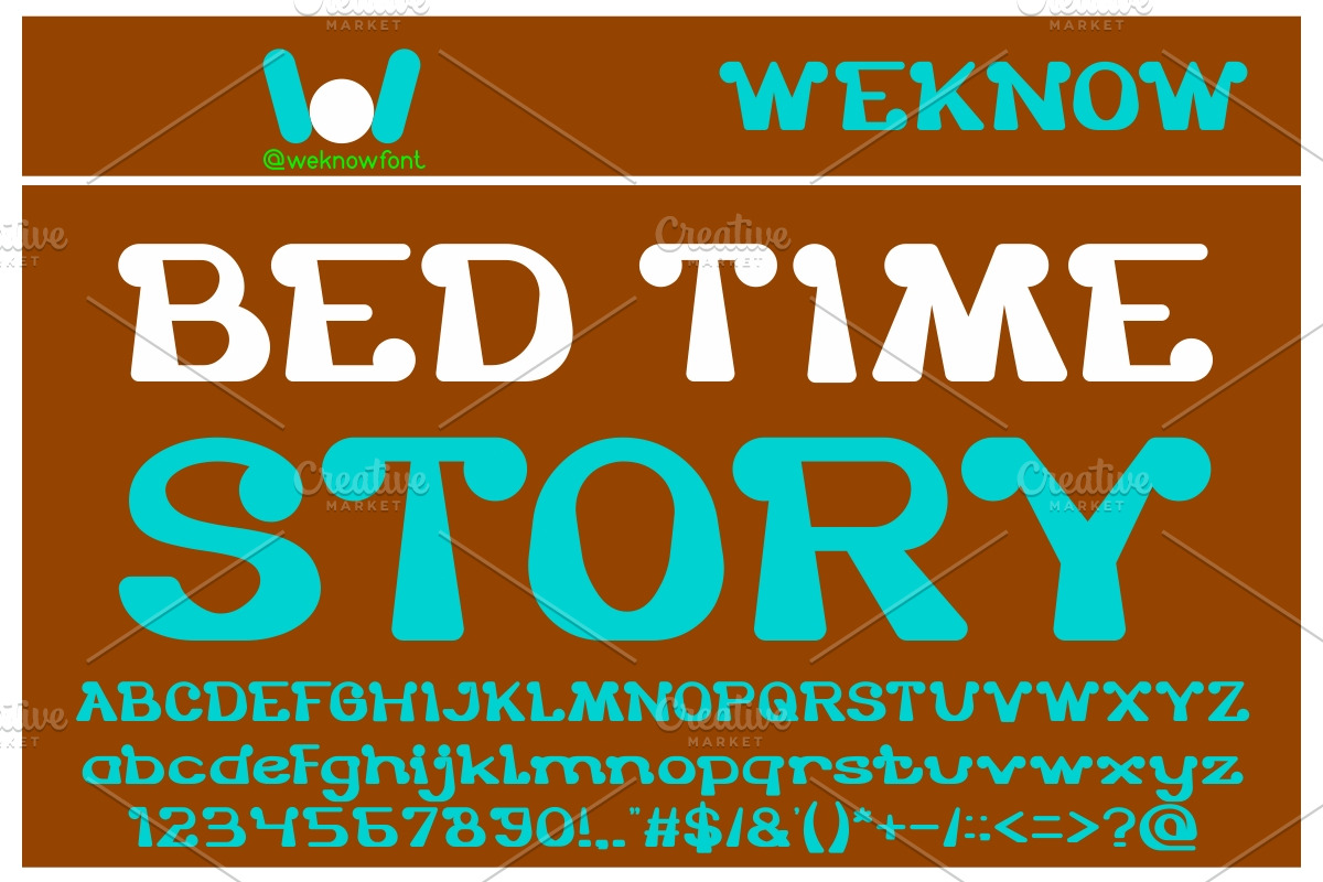 the one and only font, a Font by weknow (Photo 1 of 5)