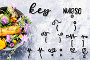 Stethoscope Script - A Nurse Font, a Script Font by CraftyLittleNodes (Thumbnail 10 of 10)