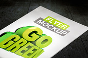 Flyer Mockup, a Print Template by mixmedia87 (Thumbnail 3 of 4)