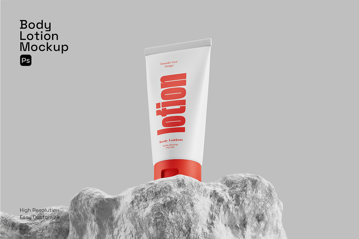 Body Lotion Mockup, a Product Mockup by Ekata Studio (Photo 1 of 4)