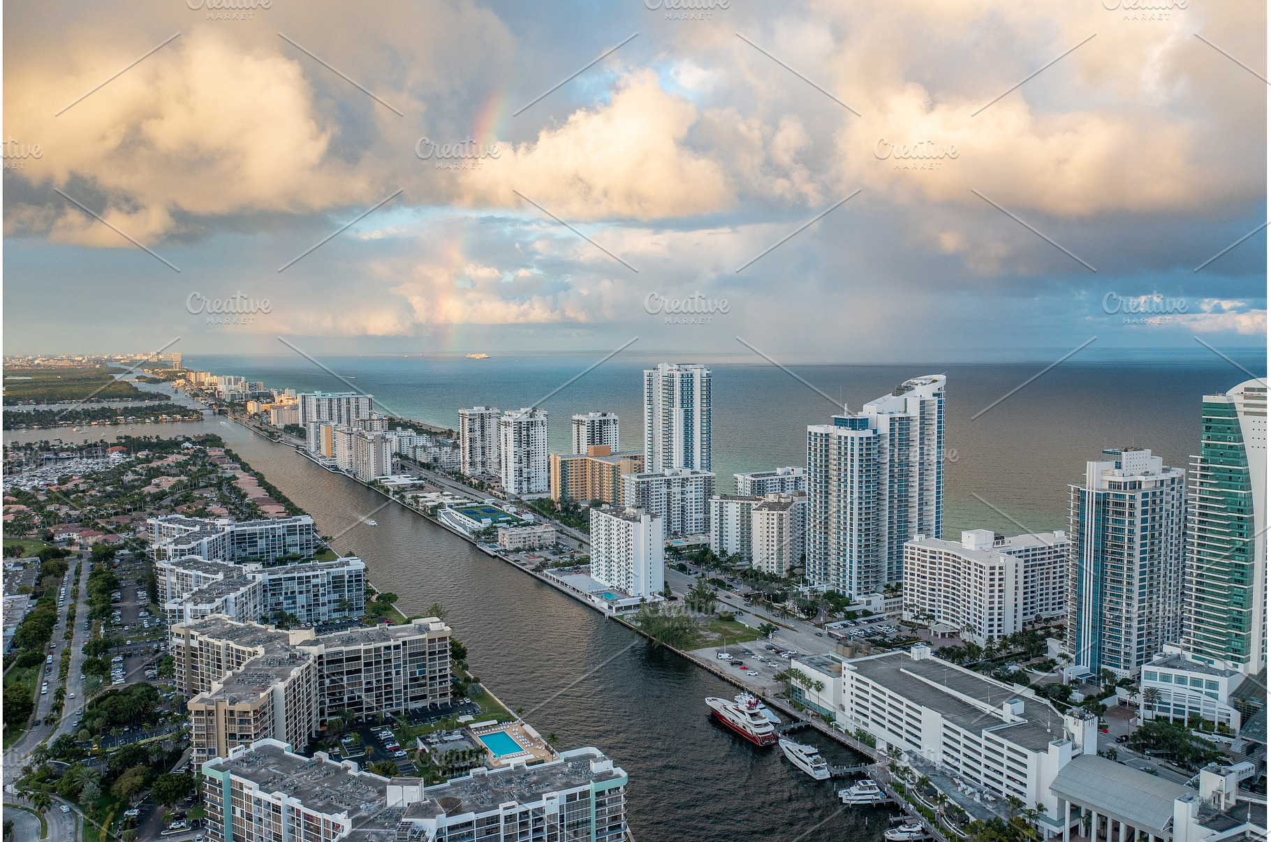 Hallandale and Miami Beach Florida, a Nature Photo by Always Wanderlust