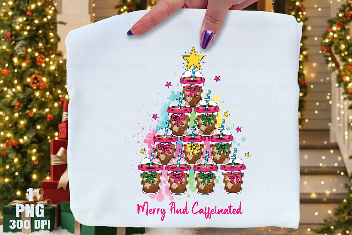 Christmas Coffee Png, To Be Jolly &, an Illustration by Daily.Designs (Photo 9 of 10)