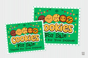 Cookies Sold Here Printable Sign, a Mockup by FoxyImage (Thumbnail 3 of 3)
