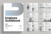 Employee Handbook Template, a Brochure Template by Pixelpick (Thumbnail 1 of 9)