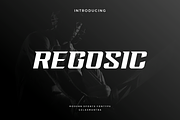 Regosic, a Font by garismantra (Thumbnail 1 of 4)