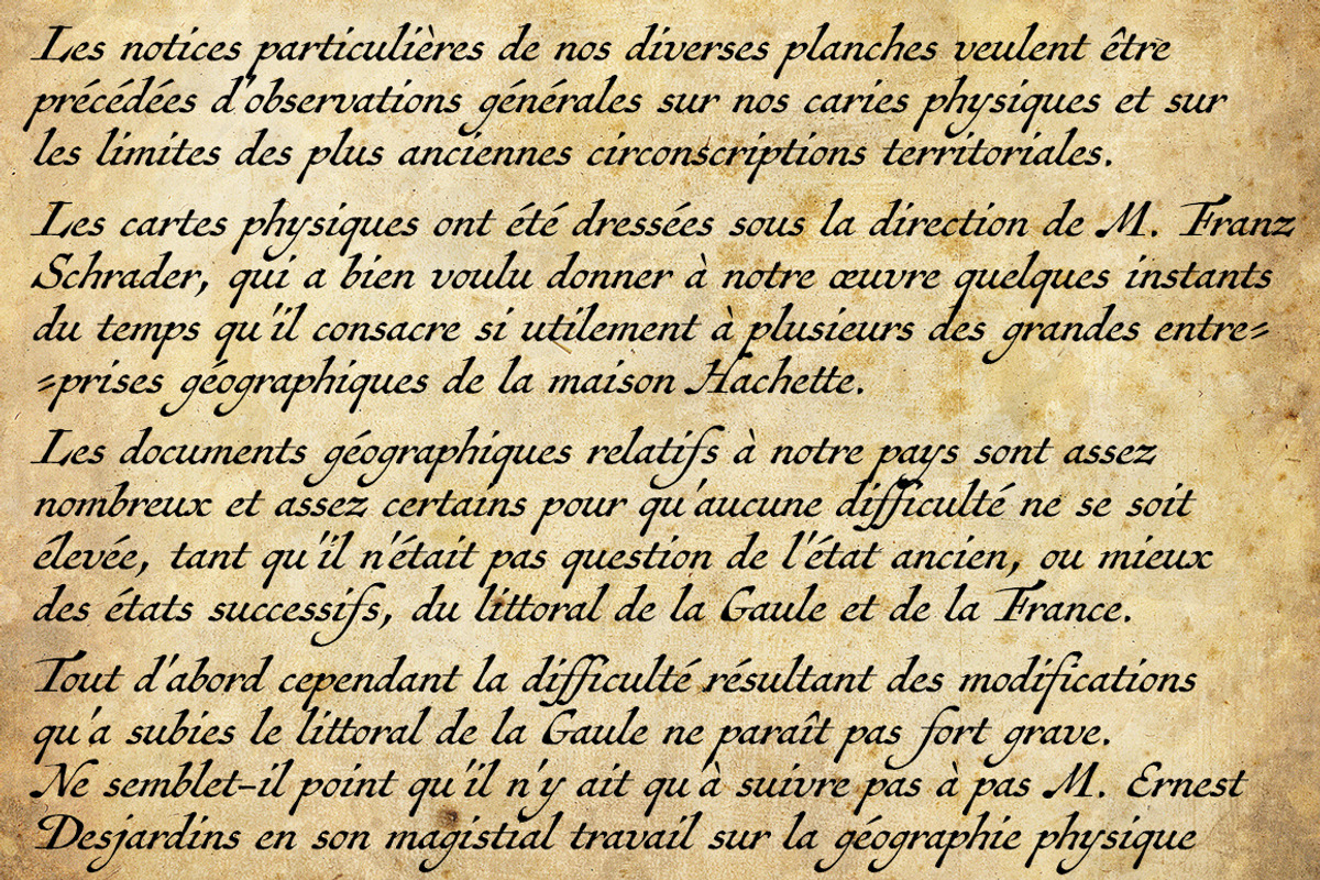 Antiquarian Scribe, an old map font preview 3