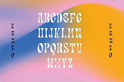 Kenzo - Psychedelic Typeface, a Sans Serif Font by HipFonts (Thumbnail 4 of 8)