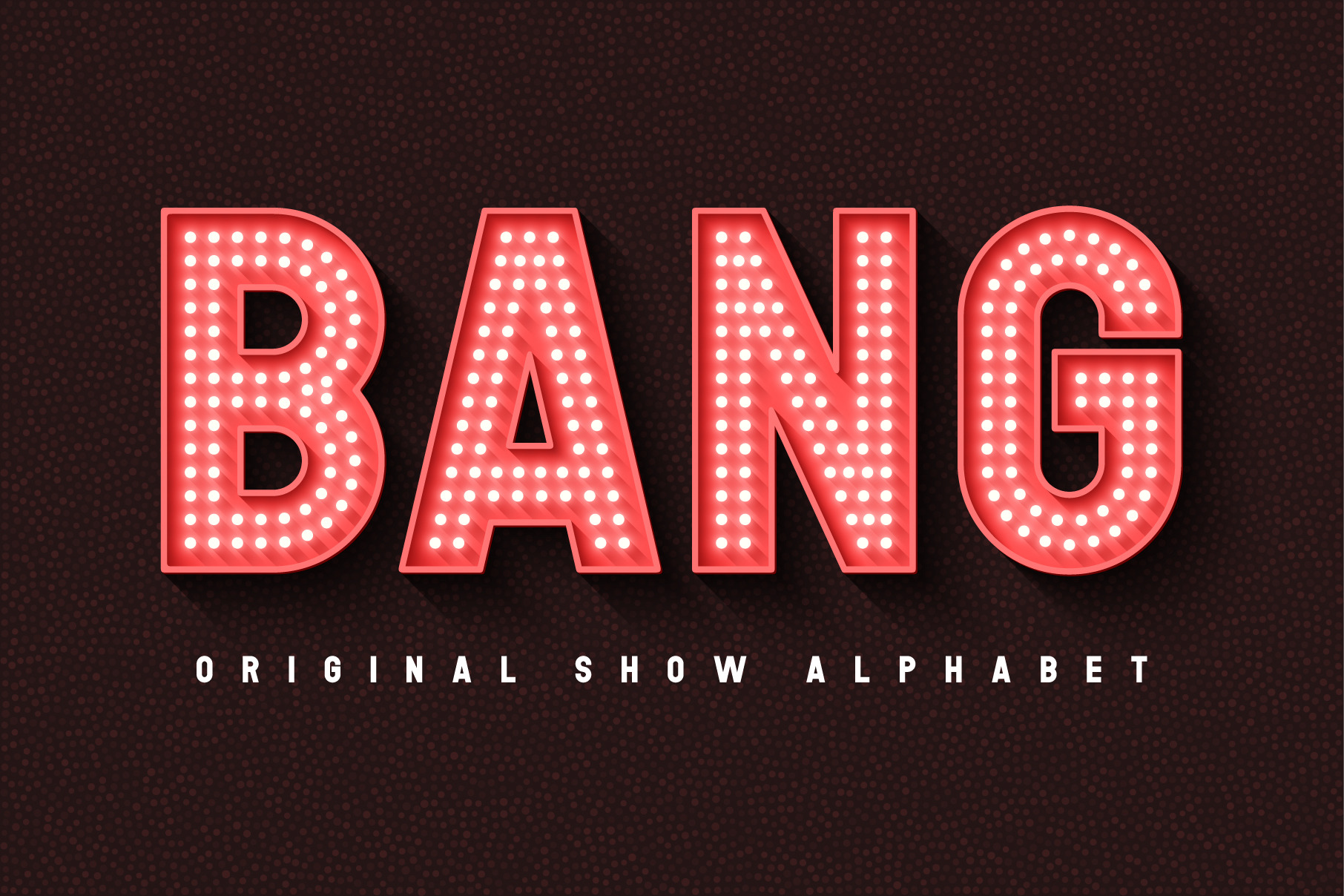 Modern Show Alphabet, an Object Graphic by RevelStockart