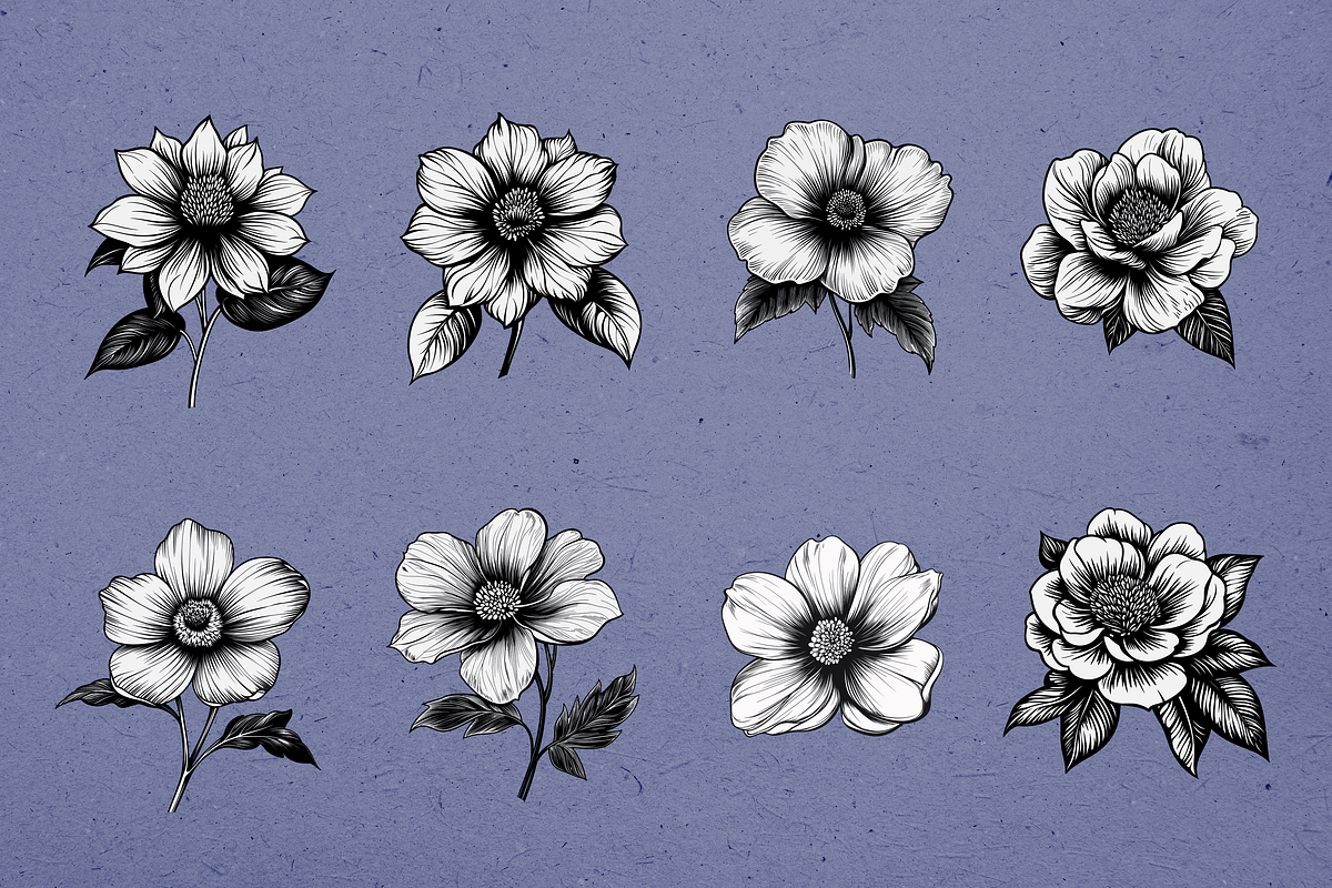 38 Classic Flower Illustration, a Decorative Illustration by Alternate Studio (Photo 2 of 6)