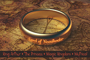 Gabrielle Bloodkador Font, a Symbol Font by pixaroma (Thumbnail 4 of 12)