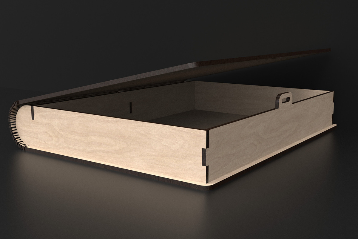 A4 & A5 Book Box Laser Cutting Files, an Object Graphic by ThemeXDigital (Photo 6 of 9)