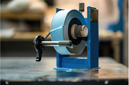 Industrial tape dispenser holding a, an Industrial Photo by Ylivdesign