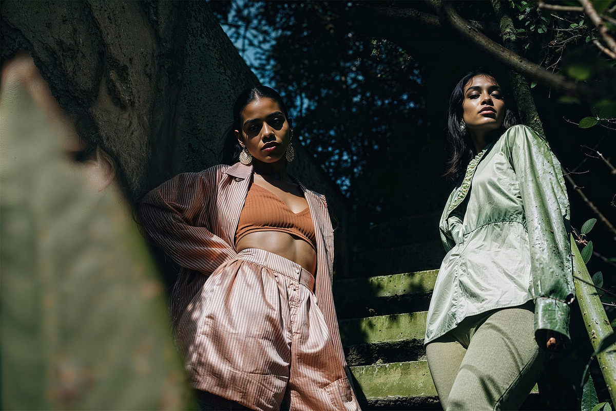 Forest Editorial Fashion Photos, a Person Illustration by StockVerse Creative (Photo 3 of 4)