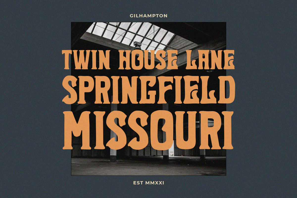 Gilhampton - Organic Typeface, a Sans Serif Font by Rillatype (Photo 4 of 8)